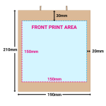PB Print - Small Brown Paper Bags