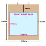 PB Print - Extra Large Brown Paper Bags