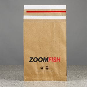 PB Print Printed Paper Bags A close-up of a custom paper bag’s printed logo, highlighting crisp, high-resolution details and sturdy handle attachments.