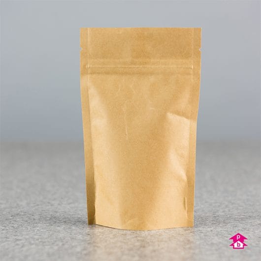 Mini Brown Compostable Paper Pouches